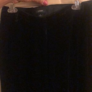 J crew velvet pants lovely size 10